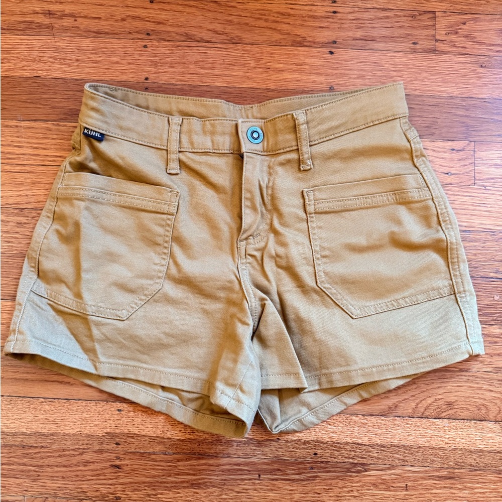 Women's Yellow Kuhl Utility Shorts